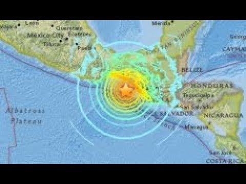 Mexico struck by huge earthquake, with tsunamis and at least two deaths reported