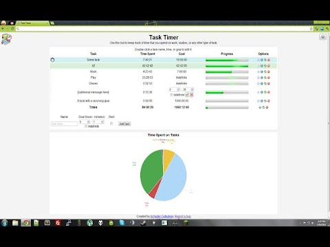 Task Timer Google Chrome