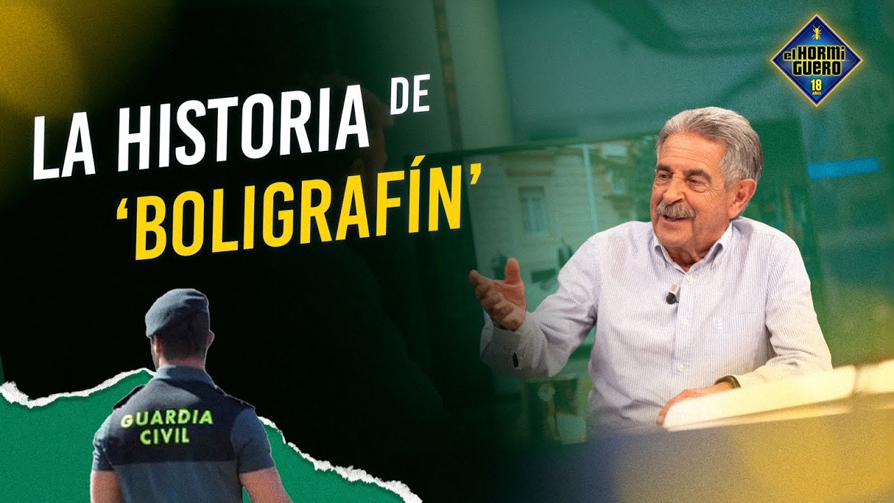 Miguel Ángel Revilla y su historia con la guardia civil - El Hormiguero
