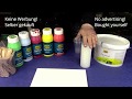 Acryl gießen (413)  Test Solo Goya Pouring Medium mit Cell Creator