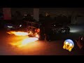 GT-R Shoots Insane Flames At Sauced.stance Meet