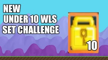 UNDER 10 WLS SET CHALLENGE