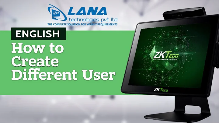 ZKTeco Create Users (English)