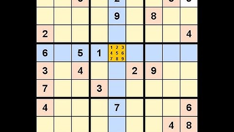 How to Solve Los Angeles Times Sudoku Expert July 31, 2022