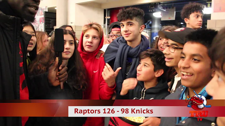 Toronto Raptors 126 - 98 New York Knicks | Lets Go...