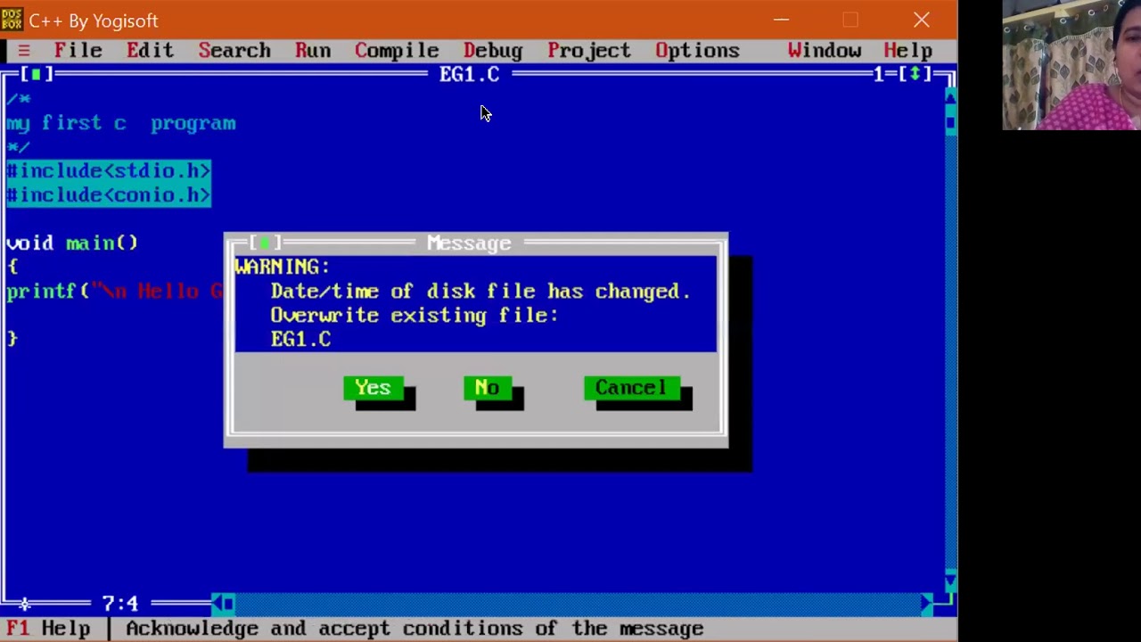 HOW TO WRITE AND EXECUTE SIMPLE C PROGRAMS PART 1 STGY - YouTube