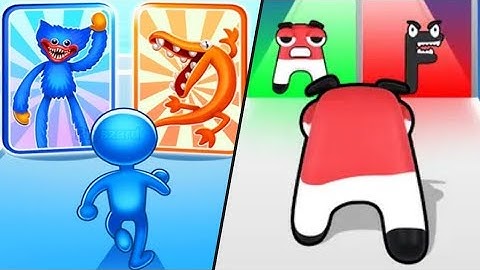 Monster Run Battle Squad | Alphabet Run Letter Go/All Level Gameplay:Android,iOS-NEW MEGA APK UPDATE