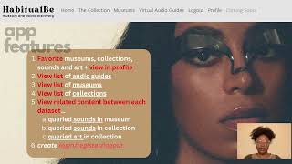 erikka-polk-museum-audio-web-app-hackbright-demo screenshot 1