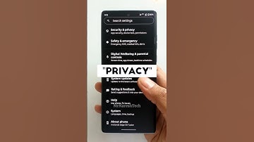 next level Privacy settings in Motorola #shorts