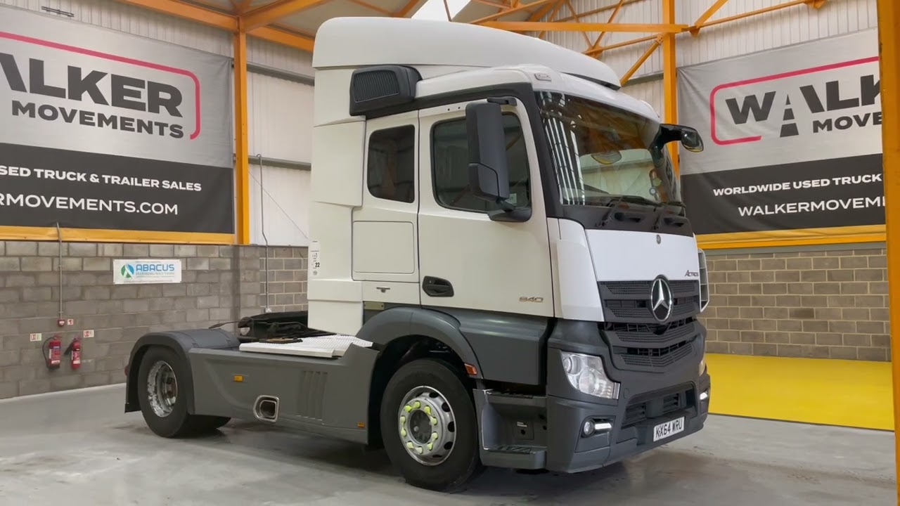 SOLD: MERCEDES ACTROS 1840 *EURO 6* 4X2 TRACTOR UNIT – 2014 – KX64 WRU