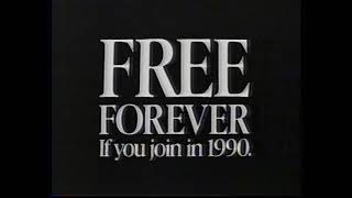 AT&T Universal Credit Card - No Annual Fee (1990)