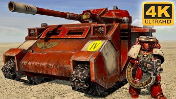 SPACE MARINES vs TAU EMPIRE - Warhammer 40k Cinematic Battle (4K)