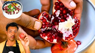 BEST Way to Eat POMEGRANATE 🔥 Good for Gut Health, De-Worming 🔥 Recipes