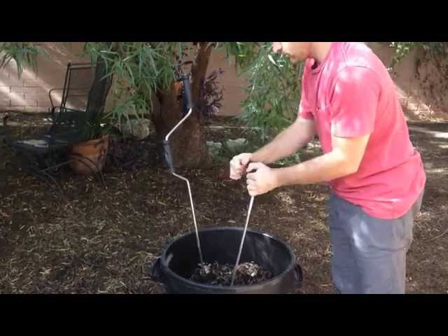 Using the Compost Crank® and Compost Crank® Twist aerator tools, By Lotech  Products & the Compost Crank