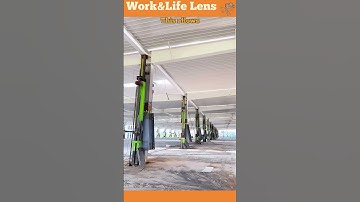 Raising a warehouse roof involves cutting supports and using jacks to lift and add height.