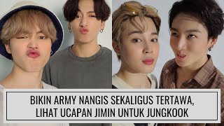 BIKIN ARMY NANGIS SEKALIGUS TERTAWA, UCAPAN ULANG TAHUN JIMIN KE JUNGKOOK BTS TRENDING DI TWITTER !