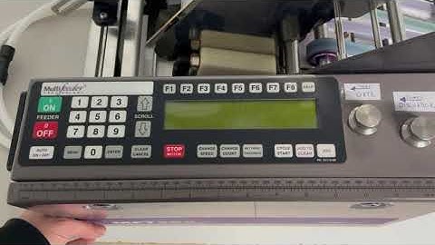 Multifeeder Technology MFT 350 IP Series - Single or Batch Count Friction Feeder