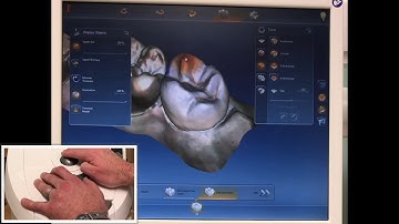 CEREC Dental Assistant Training - hands on crown design part 2 - positioning through milling