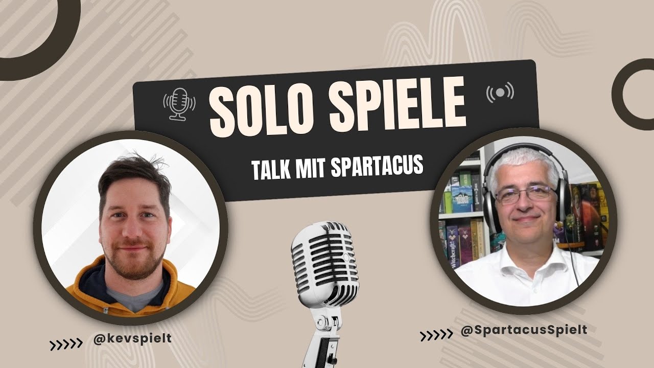 Solo Brettspiele - Talk mit Spartacus