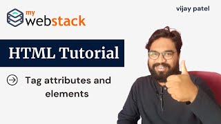 HTML Tutorial in Hindi : What is Tag attributes and elements in HTML-- vijay patel