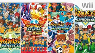 Inazuma Eleven Strikers, Wii, Jogos