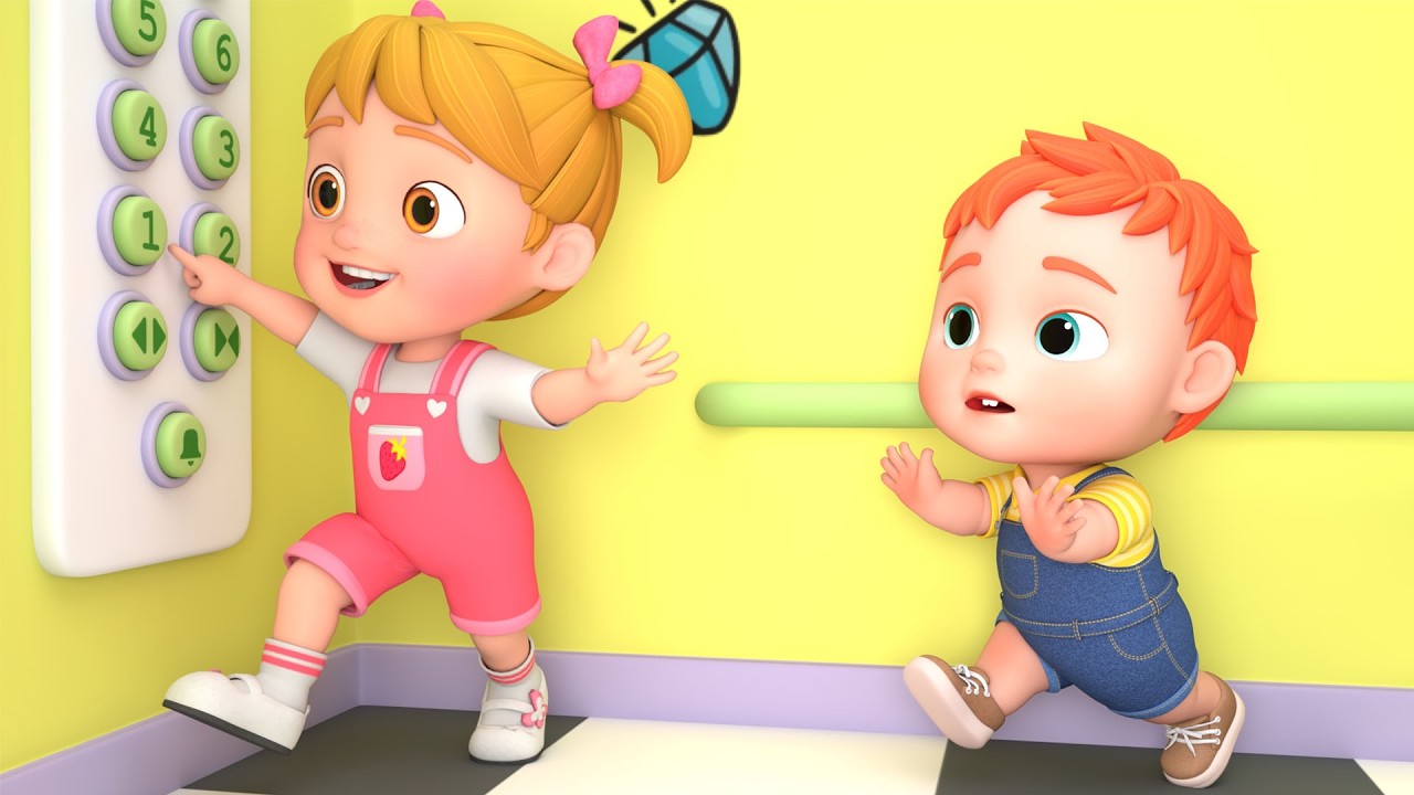 Elevator Safety Song for Kids | Don't Jump in Elevators | Nursery Rhymes & Kids Songs