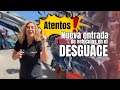 Nueva entrada de vehículos en el desguace