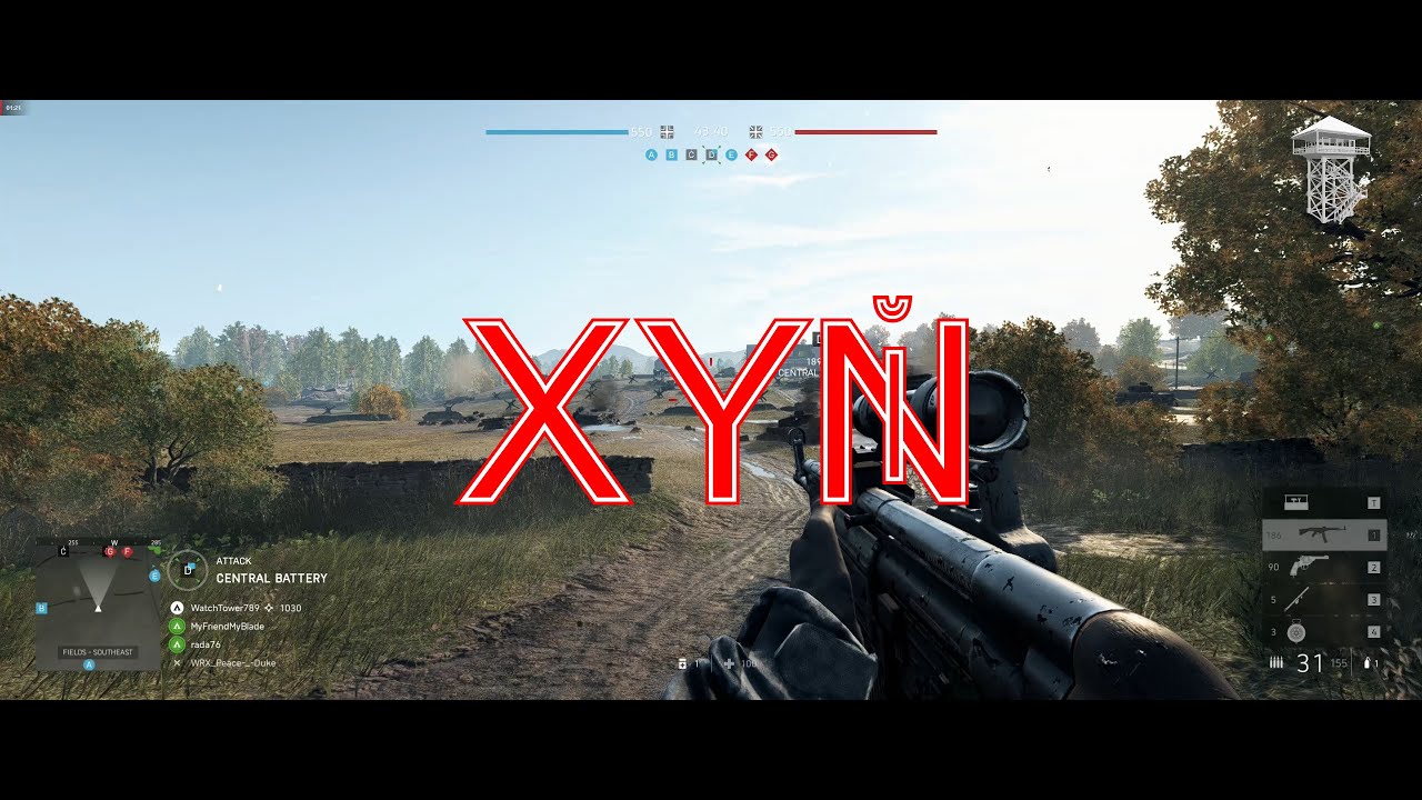 BattleField No Cheats Big White Pussy Drilling WatchTower789 Gameplay