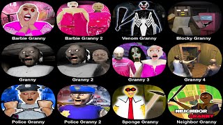 Barbie Granny 1+2, Venom Granny, Blocky Granny, Granny 1+2+3+4, Police Granny 1+2, Sponge Granny screenshot 3