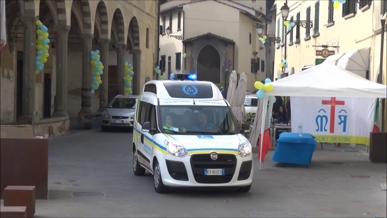 Inaugurazione Nuova Ambulanza Misericordia Lastra a
