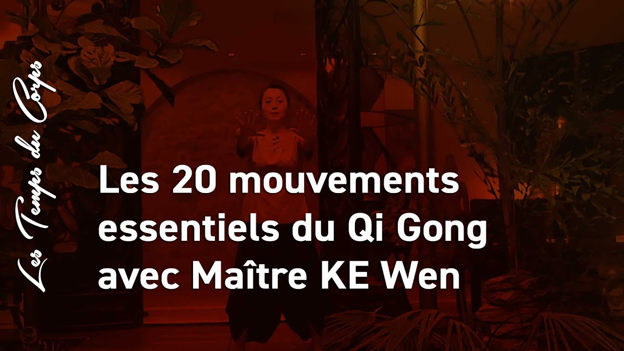 Matre KE Wen les 20 mouvements essentiels du Qi Gong