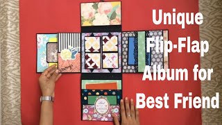 Best gift ideas for friend / Unique Flip Flap Album / express feelings