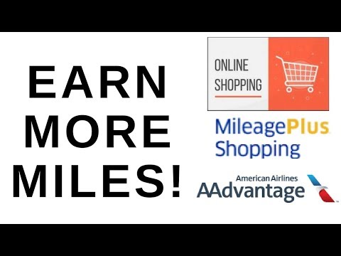 Airline Shopping Portals 2018 | Earn More Miles!