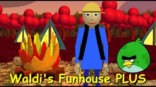 Waldis Funhouse PLUS  - Baldis Basics Plus Mod