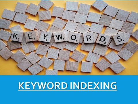 Keyword Indexing