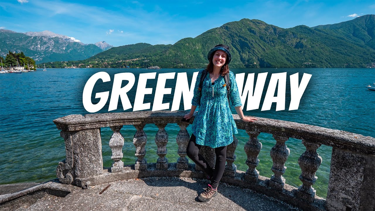 Borghi e panorami mozzafiato sulla GREENWAY del lago di COMO🌳