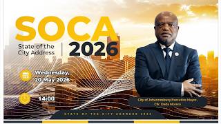 WATCH LIVE | The 2026 State of the City Address delivered by Executive Mayor, Dada Morero