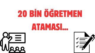 20 Bi̇n Öğretmen Atamasi Mülakat Nasil Olacak? Bu Süreçte Ne Yapmali? Merak Edi̇lenler?