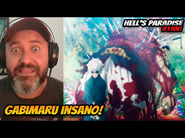 GABIMARU VS SAGIRI - React Hell's Paradise EP. 3 (Jigokuraku) 