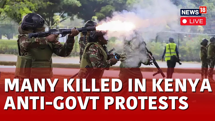Kenya Protest Live | Kenya Protests Over Finance Bill Live | Nairobo City | Kenya News Live | N18G
