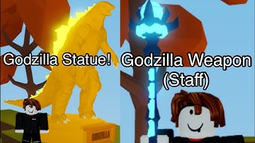 How To Get The Godzilla Badge & Weapon In Roblox Islands! (Outdated)