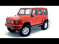 Tamiya CC-02 G500 Detailed Chassis Build. Mercedes G Wagon RC 4x4 Car. Kit: 58675