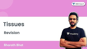 Tissues | Revision | CBSE Class 9 | Bharath Bhat