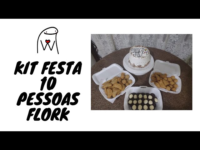 Kit Festa Fácil Flork Meme Aniversário Criança Infantil em