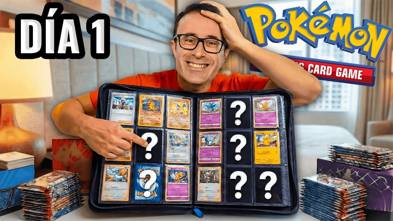 RETO: Terminar mi PRIMERA Colección de CARTAS POKÉMON (Megaevolución)