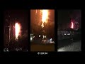 Video compilation of footage of the Grenfell Tower fire