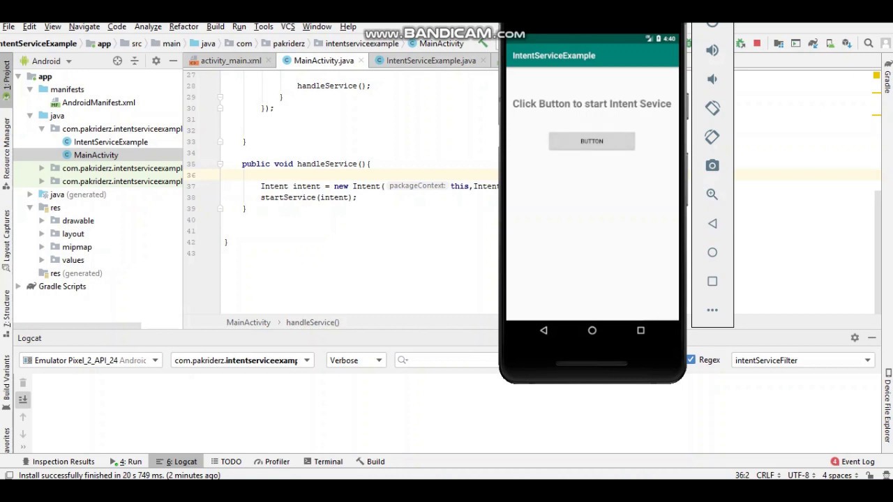 android studio intent bitmap android studio intent bitmap