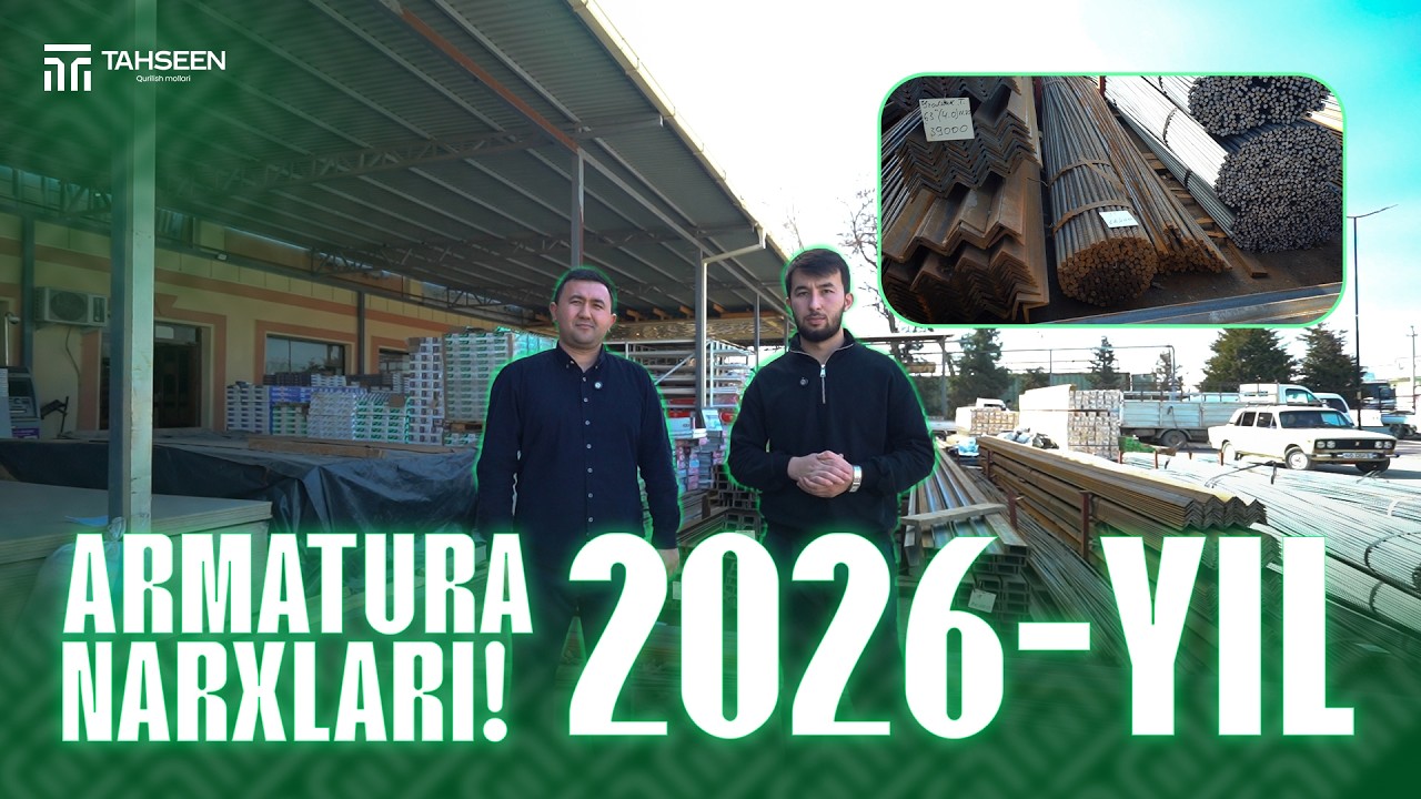 ARMATURA NARXLARI 2026