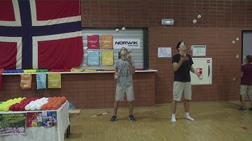 EJC TV 2016 - Official 5 Ball Juggling World Record By Ofek Snir - 02:41:27