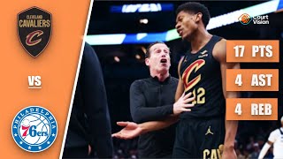 De'Andre Hunter - 17 Points, 4 Assists, 4 Rebounds vs 76ers - 2025-26 Regular Season